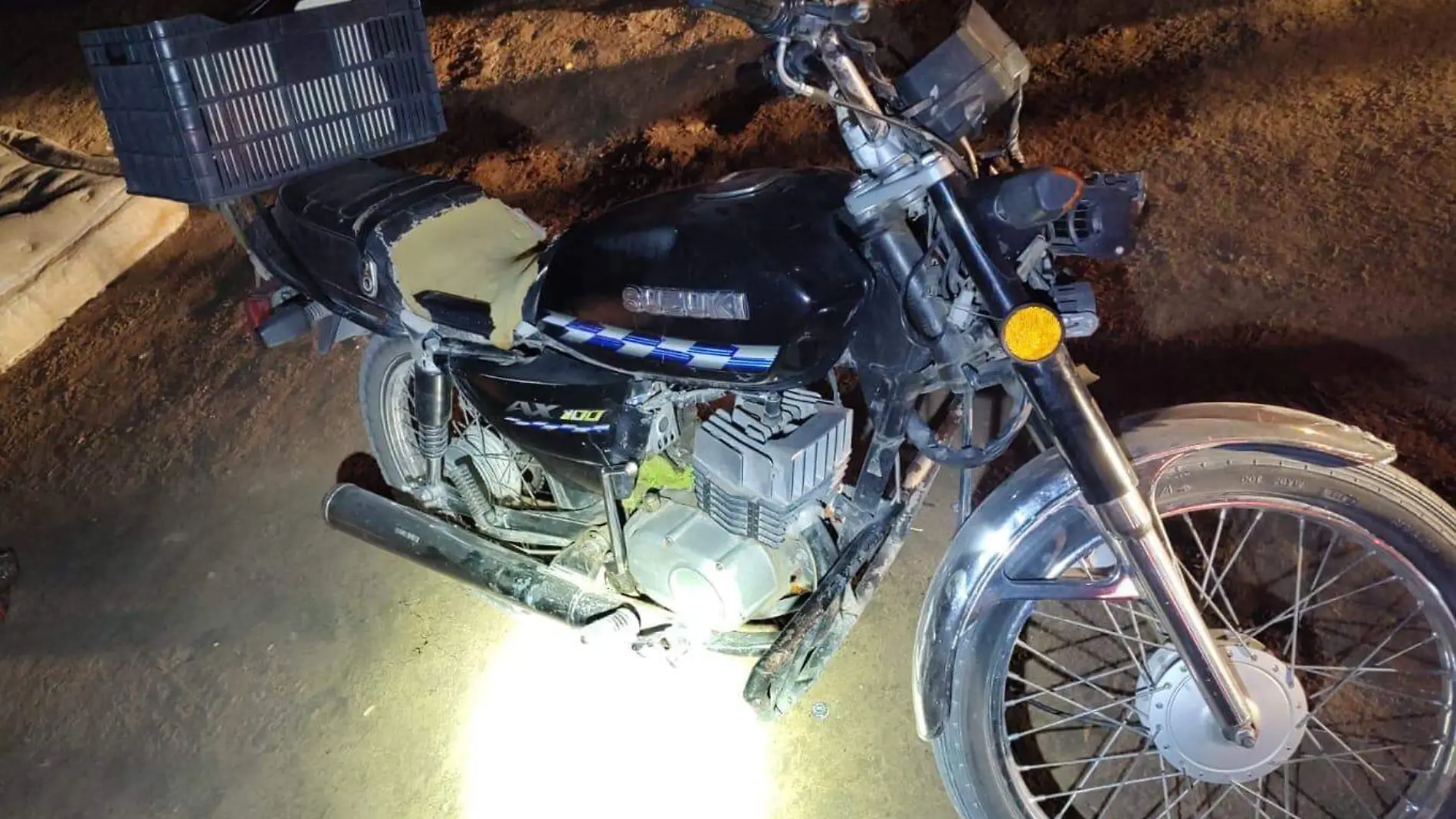 El responsable del robo de una motocicleta registrado en un domicilio de la colonia Reforma